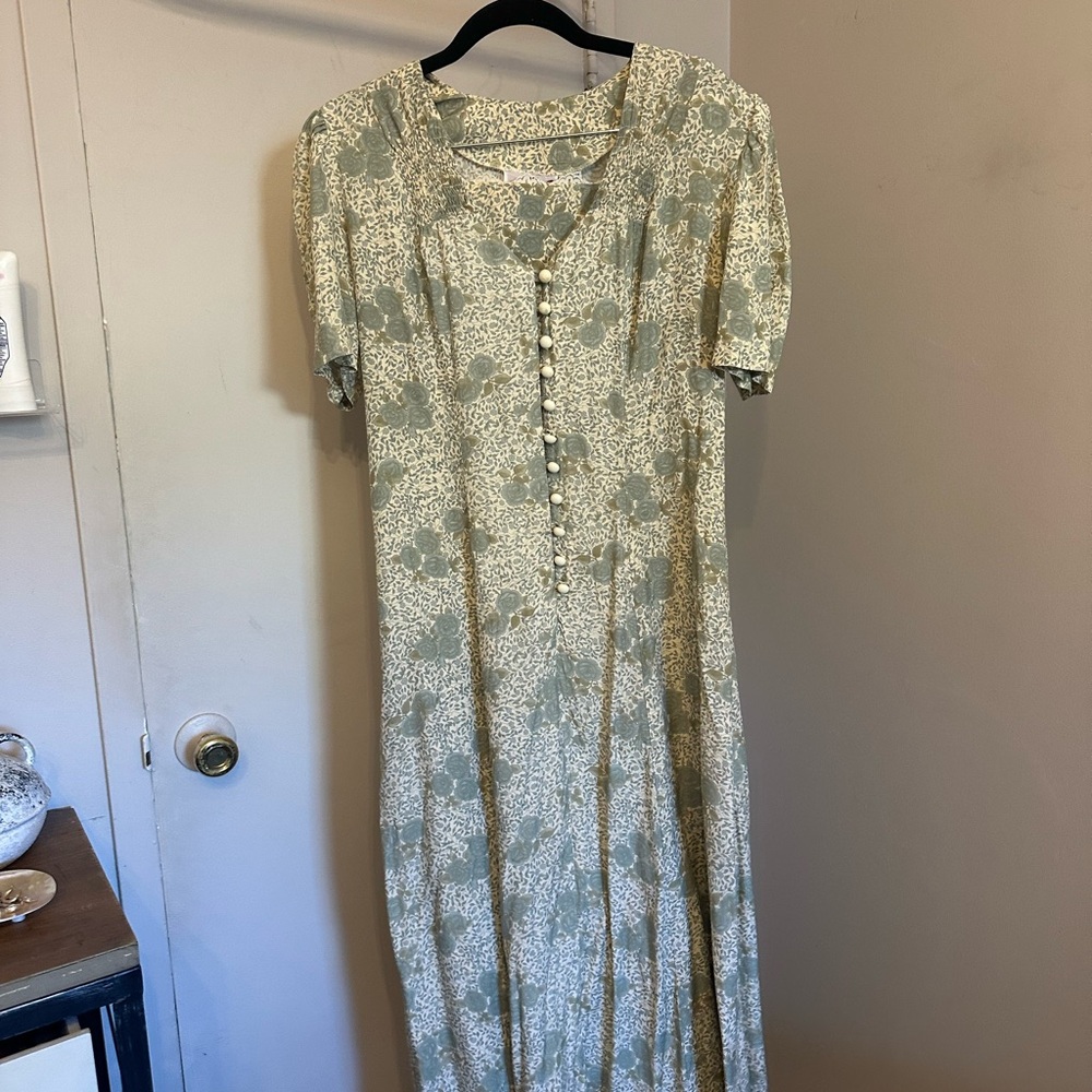 Floral Print Maxi Dress